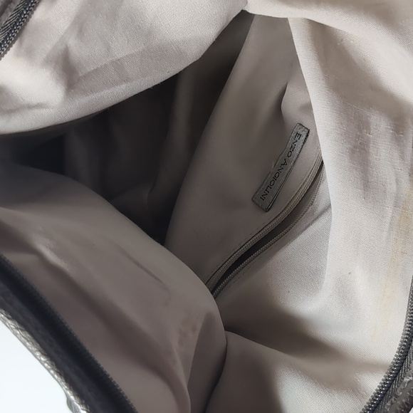 Enzo Angiolini Silver Shoulder Bag - Picture 6 of 10